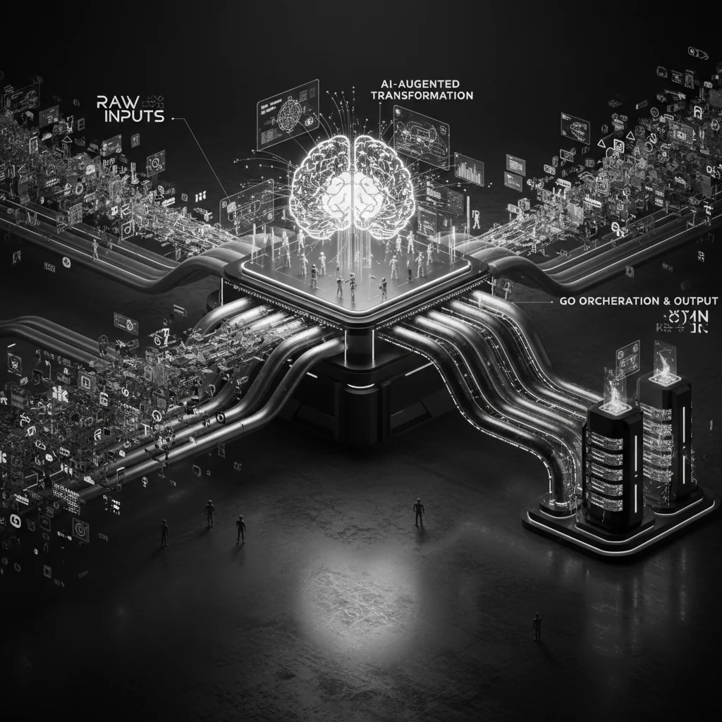 AI-Augmented ETL: Designing Agentic Data Pipelines Across Languages